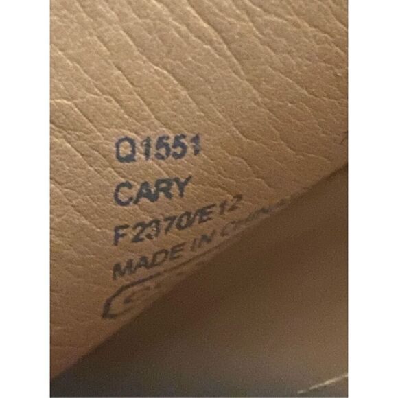 Coach Womens Cary Ankle Boots Brown Slim Heels Tasseled Split Toe Zipper 7.5B - Picture 7 of 7